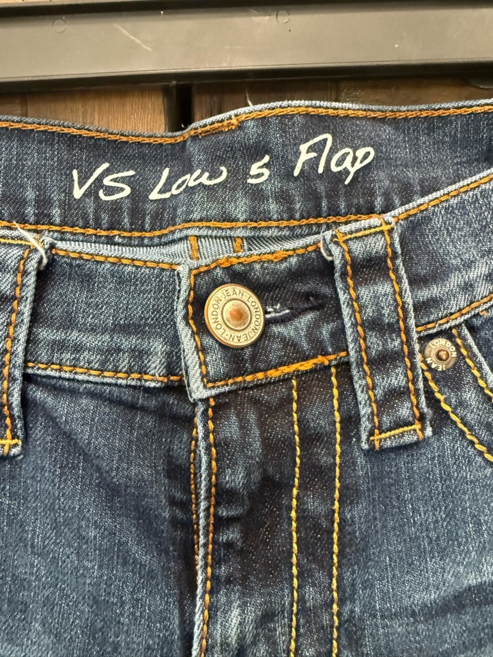 Y2K LONDONJEAN Medium Blue Boot Cut Jeans - Picture 3 of 5